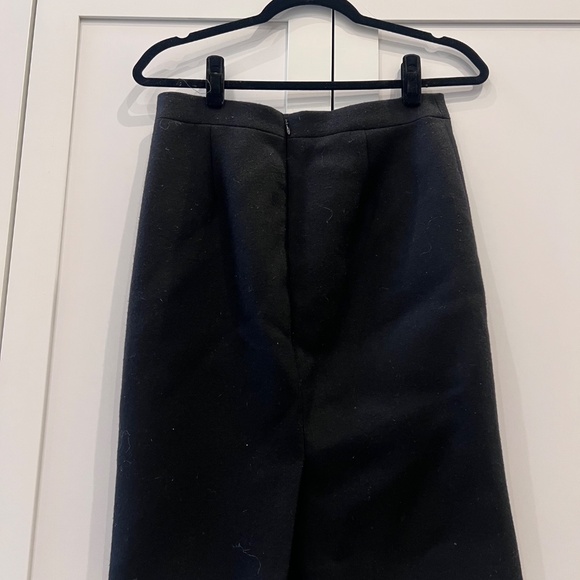 J Crew No. 2 Pencil Skirt in Double Serge Wool Size 0 - Picture 2 of 5